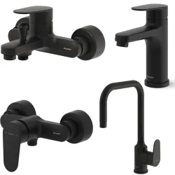 ست شیرآلات شودر مدل آلپ