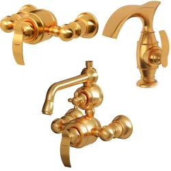 ست شیرآلات شودر مدل گلوریس