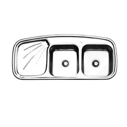 سینک توکار 4013 ایلیا استیل