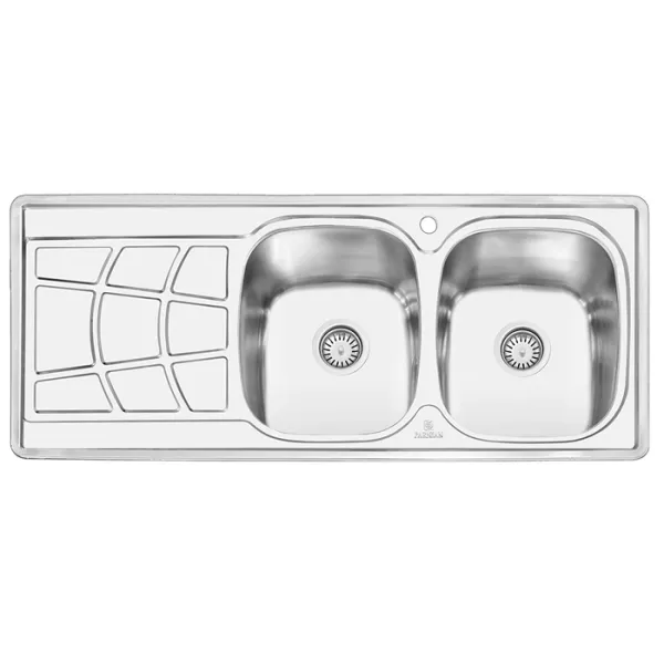 سینک توکار PS1208 پرنیان استیل