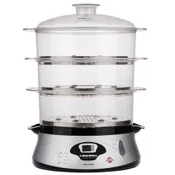 بخارپز پارس خزر مدل Digi Steel