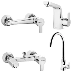 ست شیرآلات شودر مدل راموند