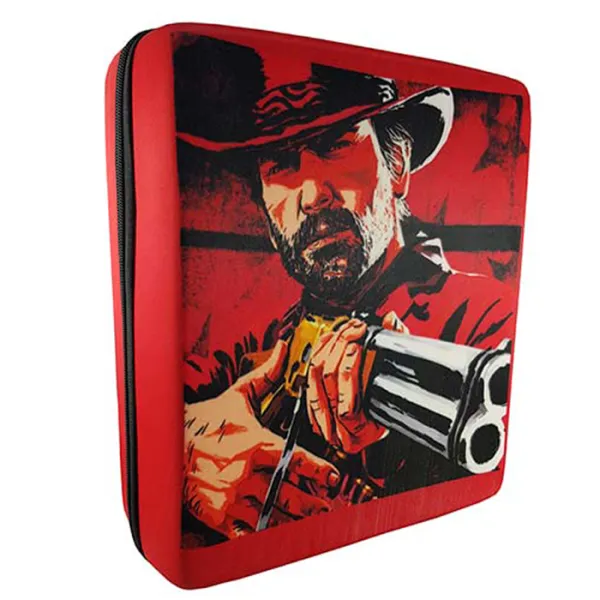 کیف محافظ کنسول بازی PS4 مدل Red Dead Redemption کیف محافظ کنسول بازی PS4 مدل Red Dead Redemption