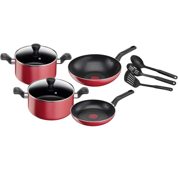 سرویس قابلمه 9 پارچه تفال مدل Super Cook سرویس قابلمه 9 پارچه تفال مدل Super Cook
