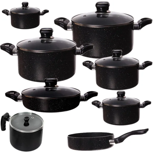 سرویس قابلمه 16 پارچه گرانیت تیارا مدل TR-16SPTG سرویس قابلمه 16 پارچه گرانیت تیارا مدل TR-16SPTG