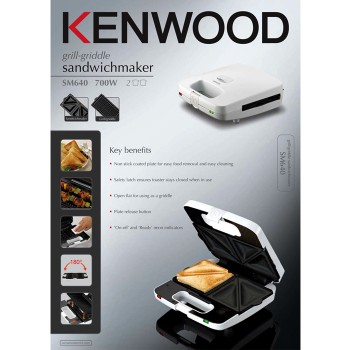 ساندویچ ساز و گریل Kenwood مدل SM 740