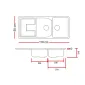 سینک گرانیتی G850 گرانیکو
