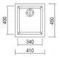 سینک گرانیتی CUBE ST لتو