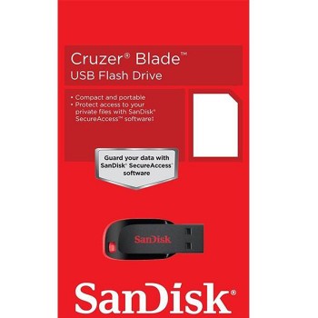 فلش مموری Sandisk مدل Cruzer Blade CZ50 ظرفیت 16 گیگابایت