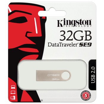 فلش مموری Kingston مدل DTSE9H ظرفیت 32 گیگابایت